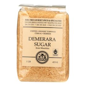 India Tree Gourmet Spices & Specialties Demerara Sugar - Case Of 6 - 16 Oz